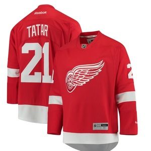 NWT Detroit Red Wings Tomas Tatar hockey jersey